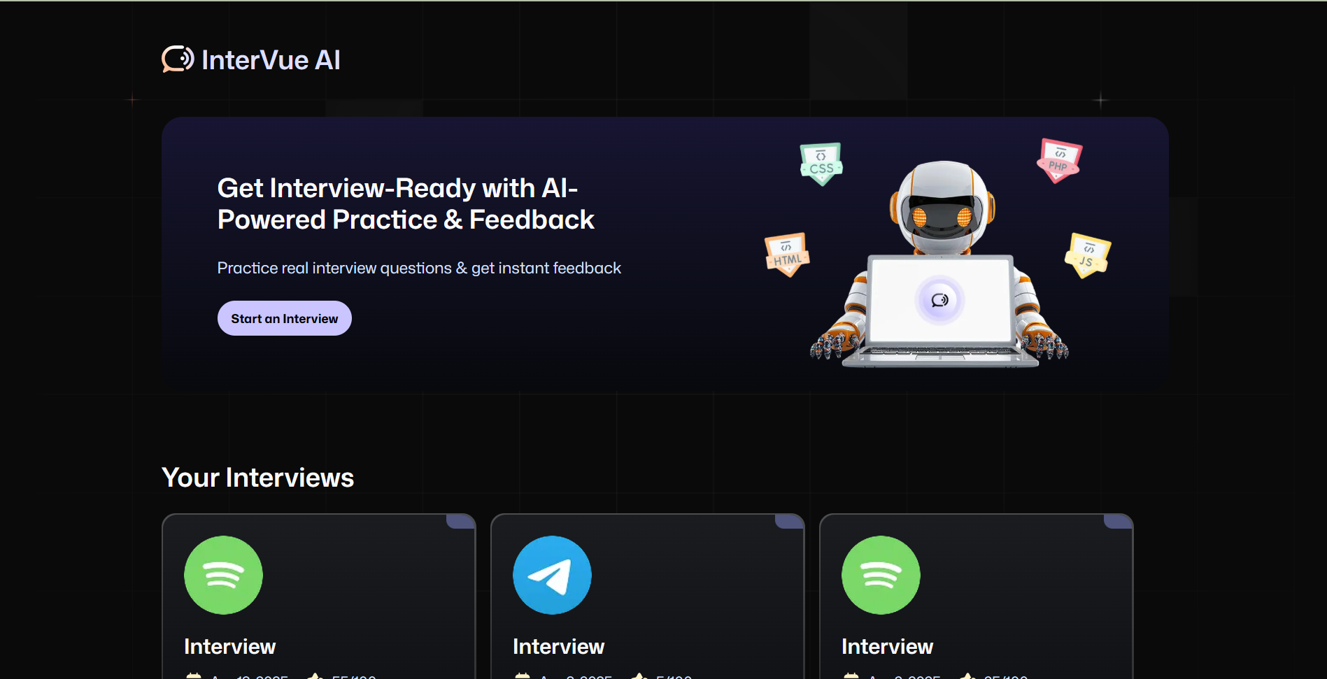 InterVue AI – AI-Powered Productivity Assistant